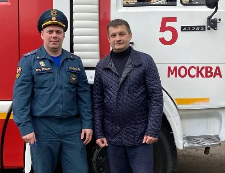 Перовским детсадовцам рассказали об основах пожарной безопасности
