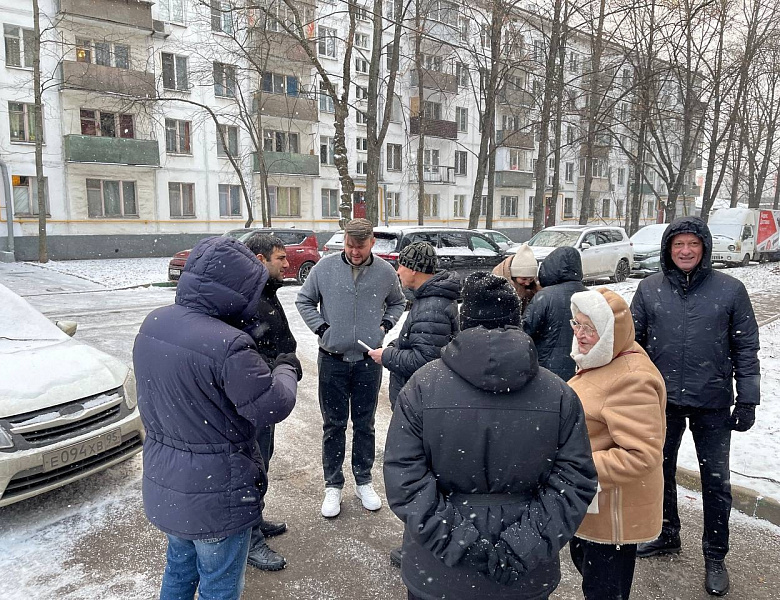 В Перово прошёл очередной обход территории