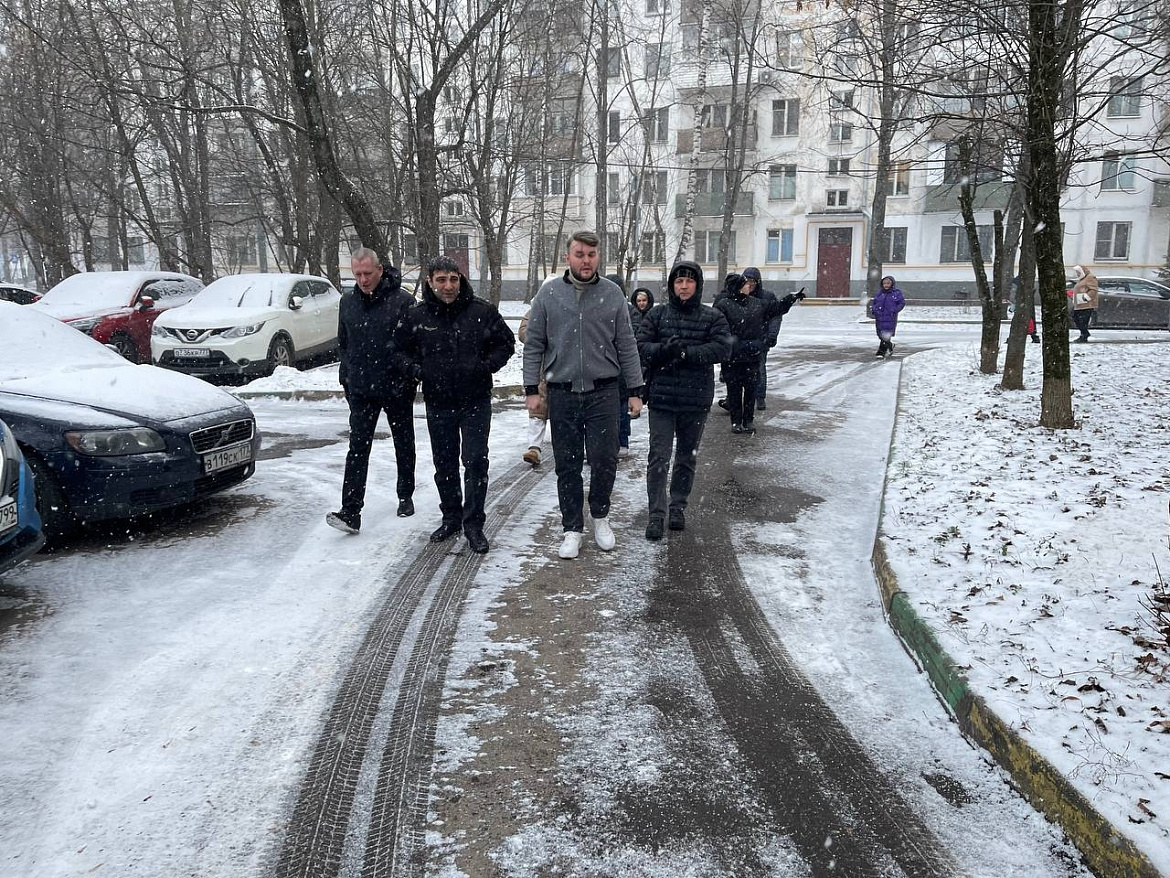 В Перово прошёл очередной обход территории