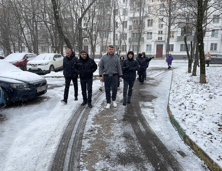 В Перово прошёл очередной обход территории