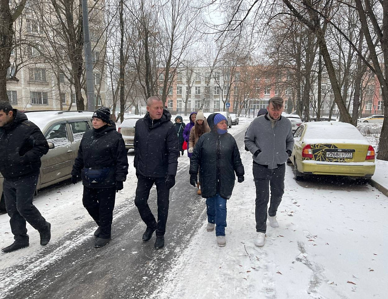 В Перово прошёл очередной обход территории