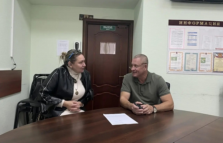 Андрей Тюрин провёл личный приём граждан