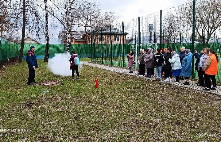 В семейном центре «Горизонт» прошла учебная эвакуация