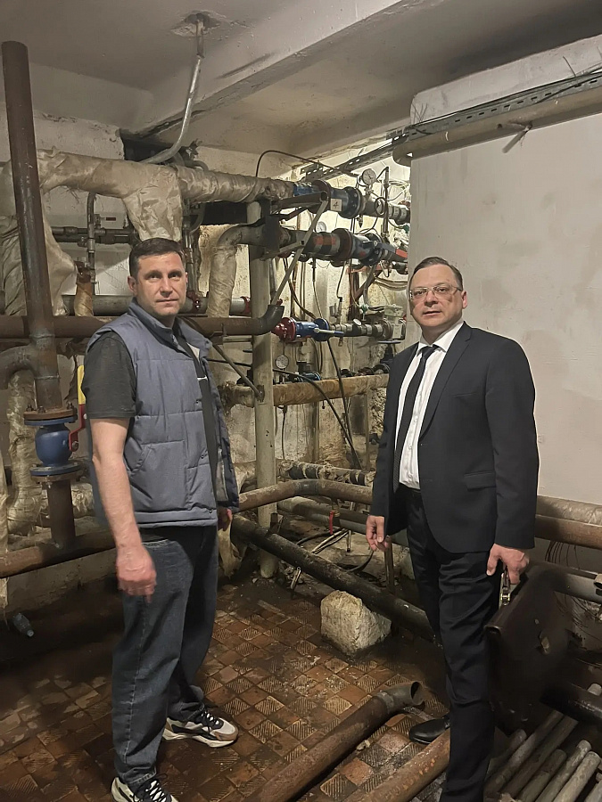 Андрей Сучков проконтролировал ход капремонта