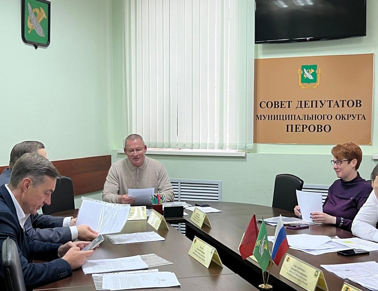 В Перово прошли заседания комиссий Совета депутатов