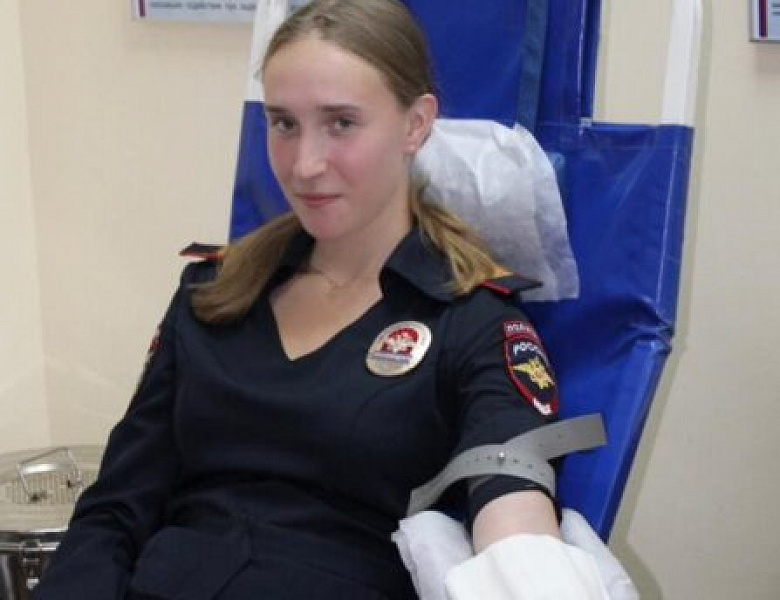 В УВД по ВАО полицейские провели благотворительную акцию «День донора»