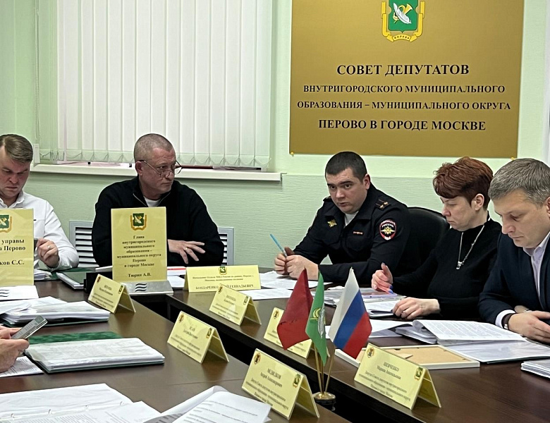 Народная дружина помогает перовской полиции обеспечивать общественный порядок