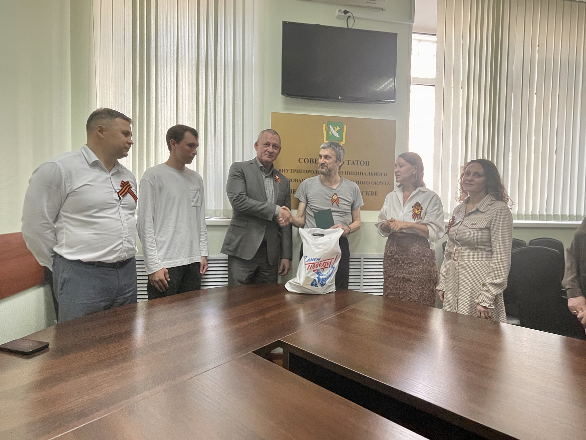 В Перово поздравили ветеранов Великой Отечественной войны