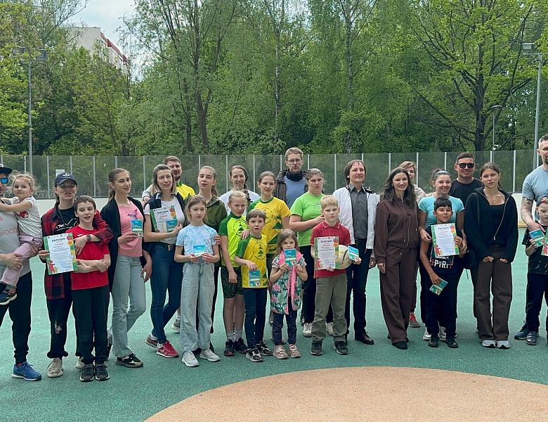 В Перово состоялись соревнования среди семейных команд