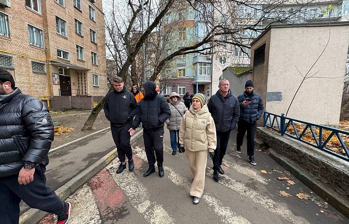 В Перово обсудили уборку дворовых территорий