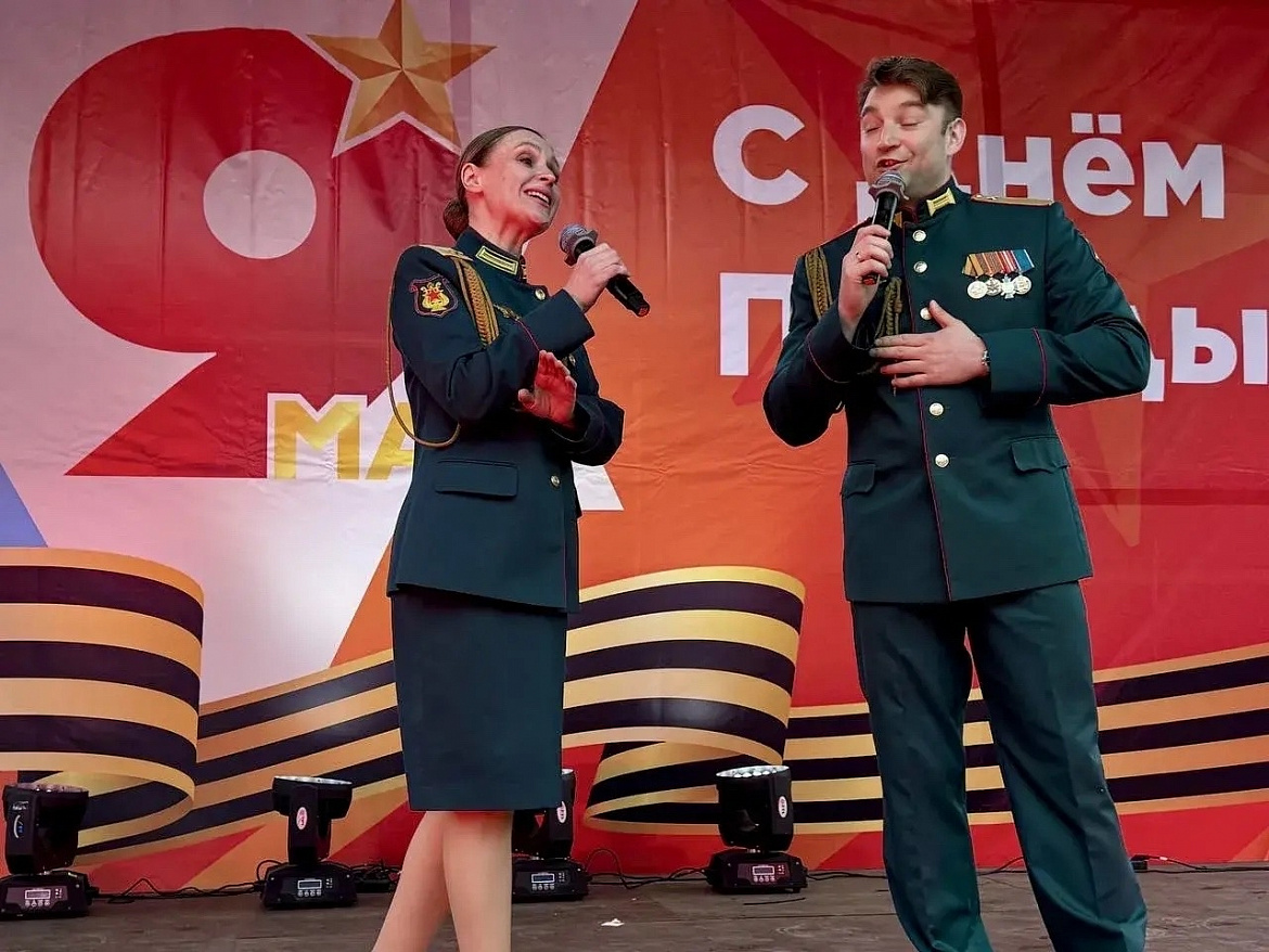 В Перовском парке состоялся грандиозный концерт ко Дню Победы